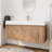 Burlwood 48" Single Wall Mounted Bathroom Vanity Set, Floating Bathroom Vanity with Resin Basin Sink Top, 3 Soft Close Doors