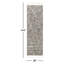 Camille Geometric Hand-Knotted Wool Area Rug in Gray/Brown-1354595882