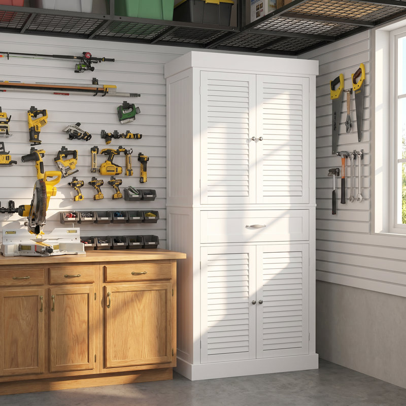 71.6"H Garage Storage Cabinets with Drawer