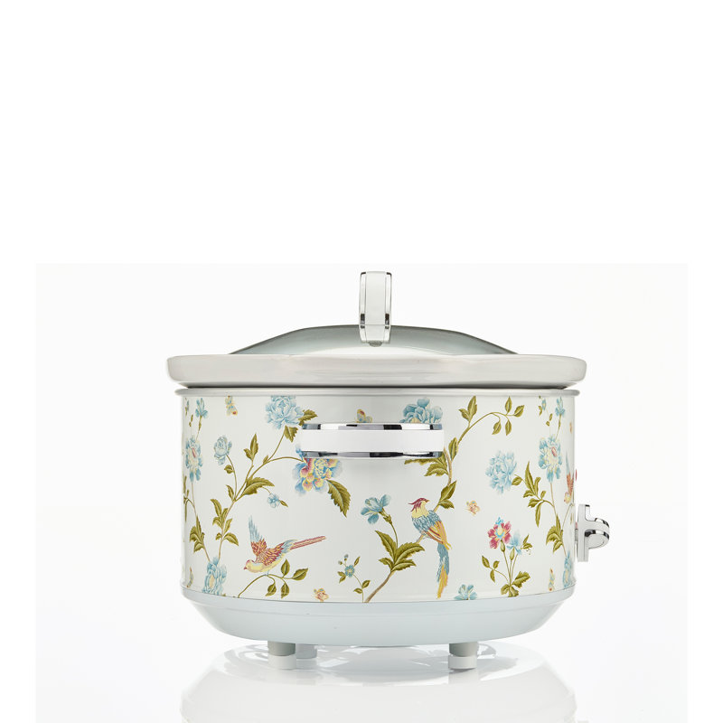 VQ- Laura Ashley 6.5L Slow Cooker, Elveden White