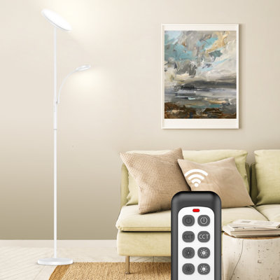 Lampe sur pied à DEL 68,9 Gaillac avec télécommande