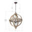 Rhoades 4 - Light Dimmable Globe Chandelier-1635405815