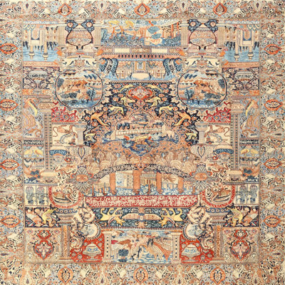 Wool Oriental Indoor Rug