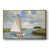 Toile avec cadre flottant or est en rupture de stock