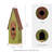 Strader 13.25'' H x 13.25'' W x 4.25'' D Weather Resistant Birdhouse-1041757930