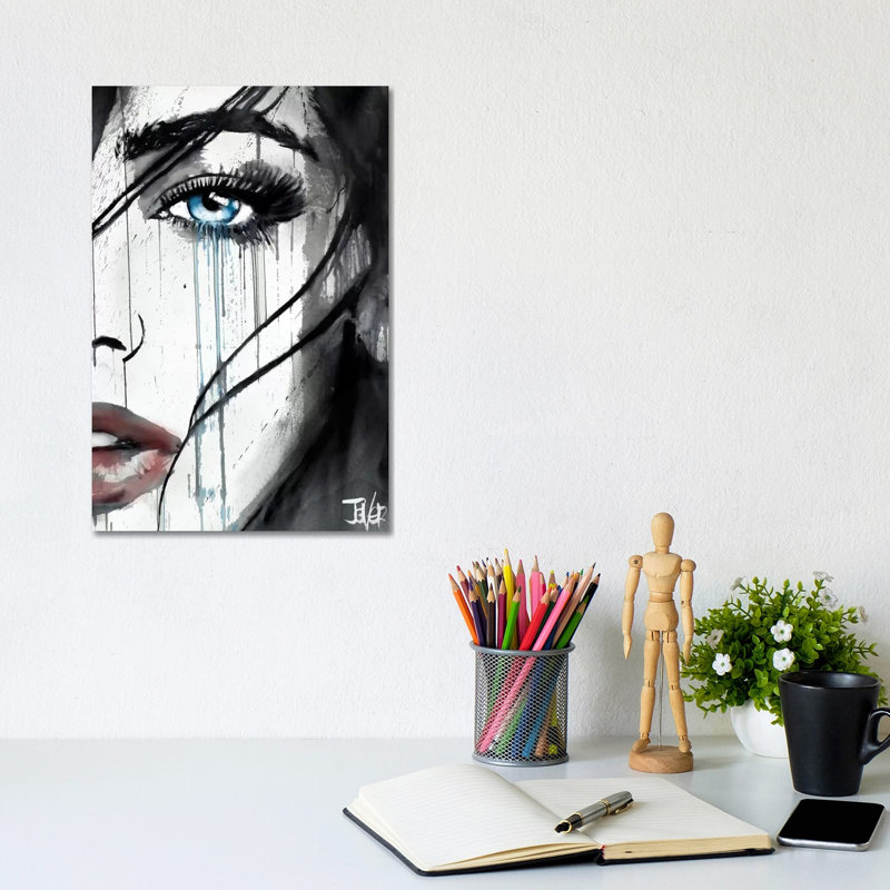 It Happens by Loui Jover - Wrapped Canvas Print, 20.32 cm H x 30.48 cm W