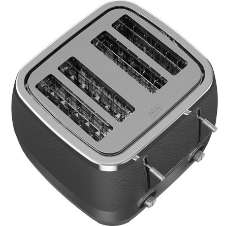 Beko Grey Cosmopolis 4 Slot Toaster