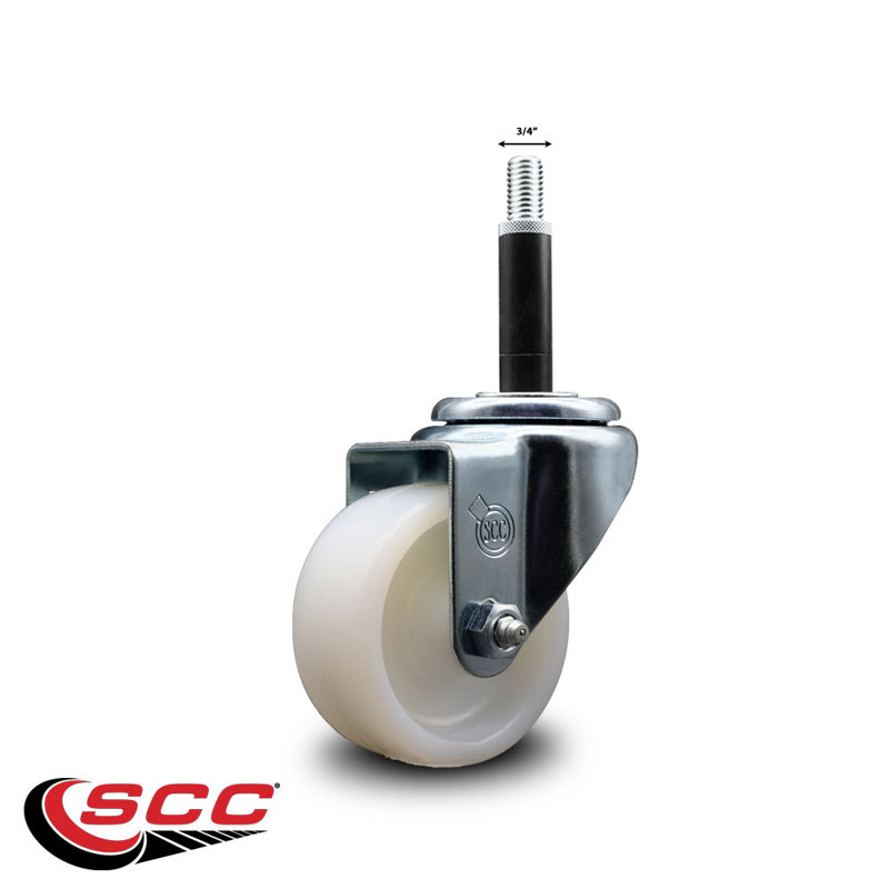 Roulettes pivotantes 3 po SCC