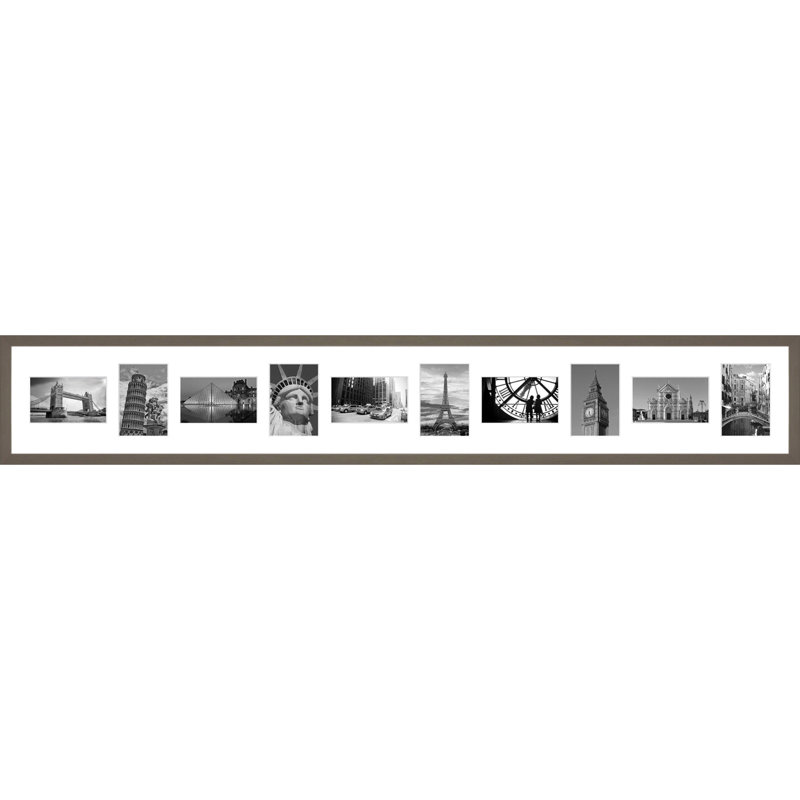 Lanyard Collage Picture Frame, Titanium