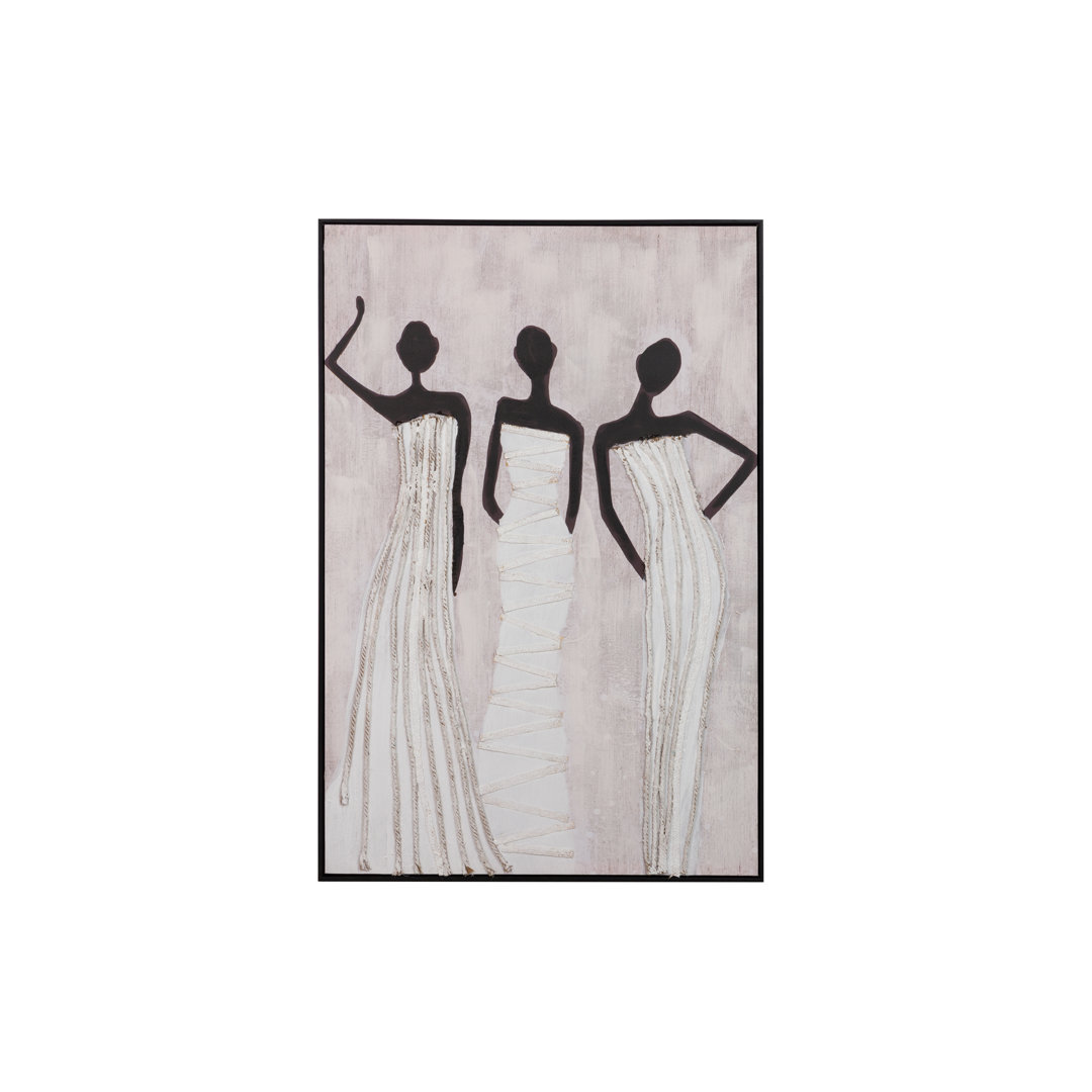 ROPES WOMEN CANVA MIT RAHMEN 80X4x120 CM