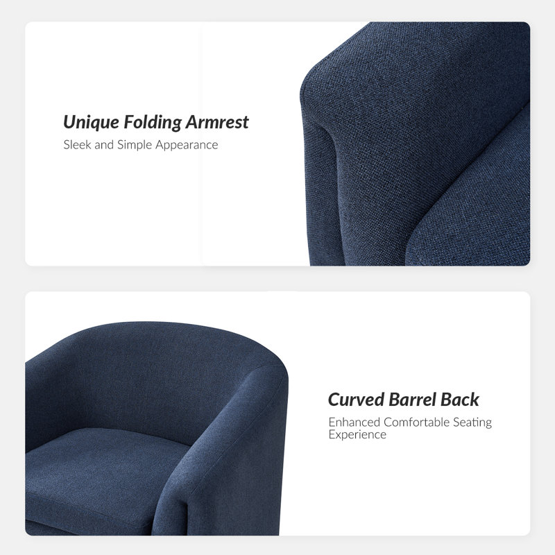 Fauteuil demi-tonneau Yeomans, Marine