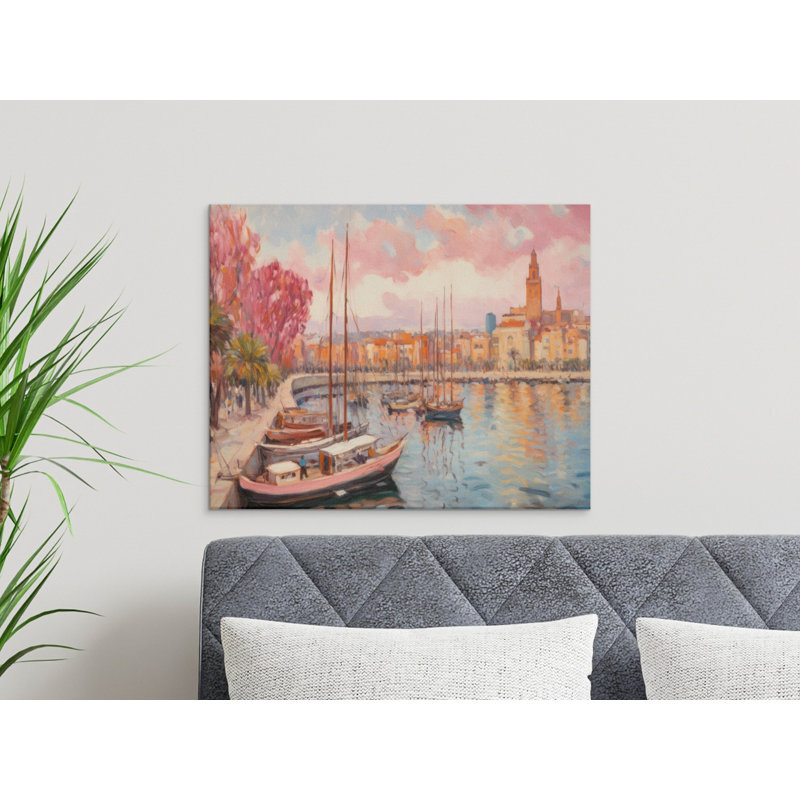 Poston Wrapped Canvas Print Set, 48x32
