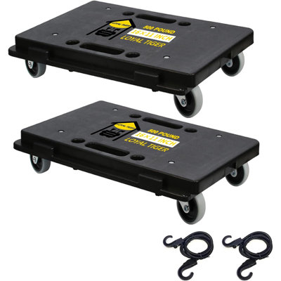 16in-11in 500lbs Capacity,Furniture Movers Dollys with Wheel