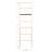 Elegant Dark Wood Ladder Towel Rack-1917266133