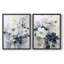 «FLORAL Series CCLxxiv», reproduction encadrée de qualité supérieure - prête à être accrochée - aucun clou requis - aucun clou requis-107998615-107998624