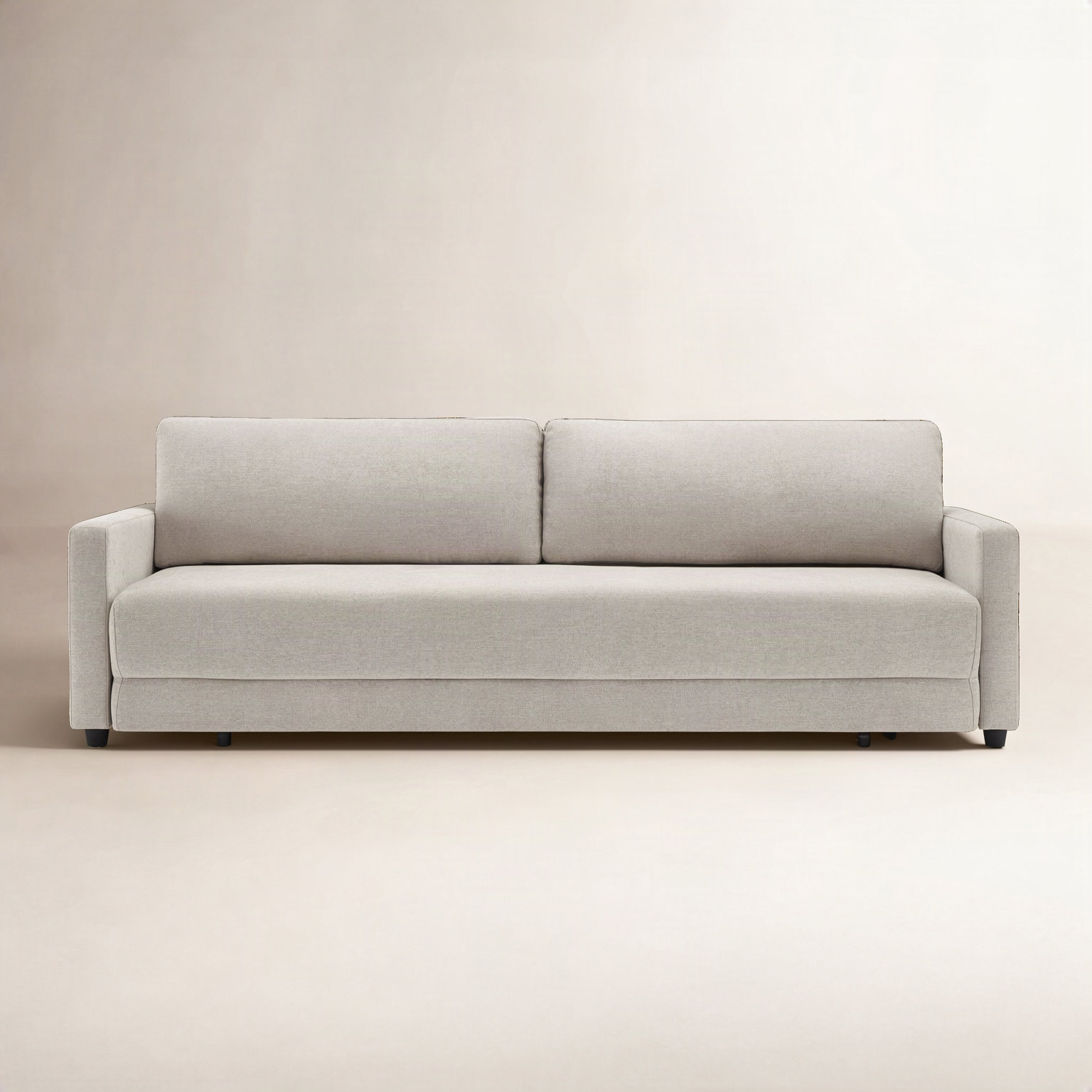 Savelle 88'' Upholstered, Milo Mink Chenille