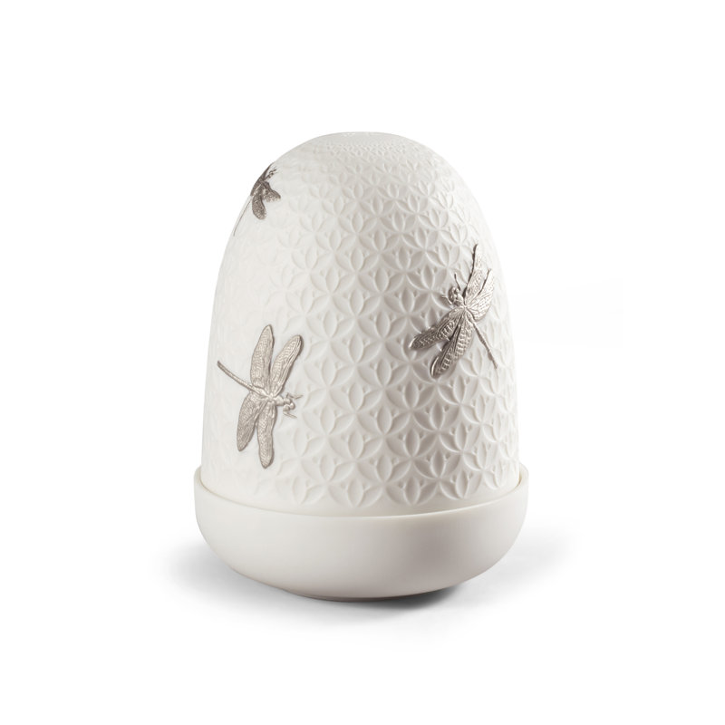 Lampe de table blanche 5,91 "Dome