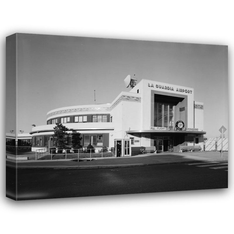 New York, La Guardia - New York, H 36 po x l 45 po
