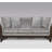 Hernen Carved Wood Frame Sofa