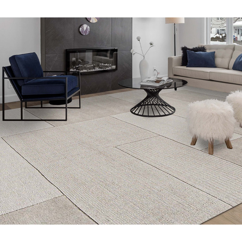 Area Rug in Gray