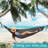 Hammock Net with Tree Strap - Black-92668442
