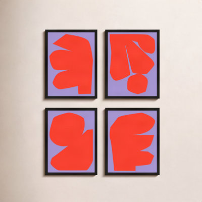 Akita "Module Minimalism" 4-Piece Print Set