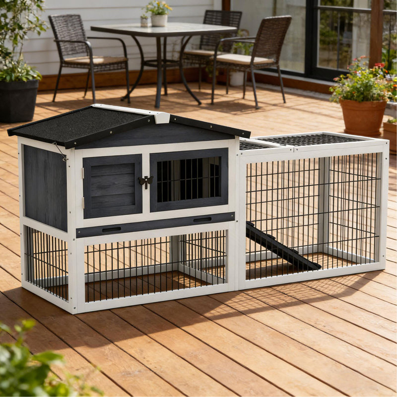Niche pour l'extérieur, cage à lapin, cage à petits animaux