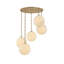 Troy Lighting Bramble Chandelier in Patina Brass-1095076898-1095076899