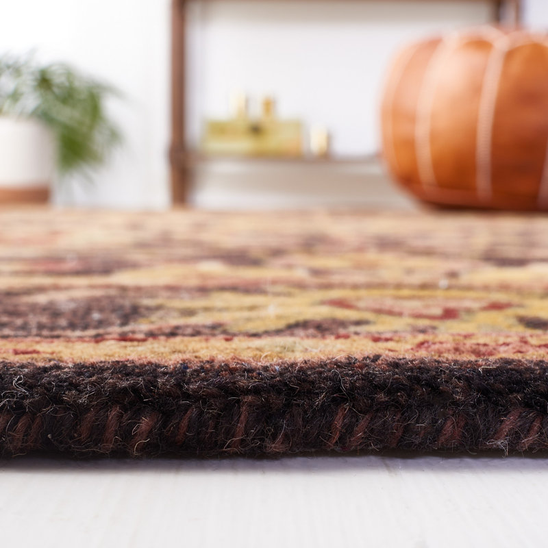 Handmade Multicolor Wool Tufted Persian Area Rug