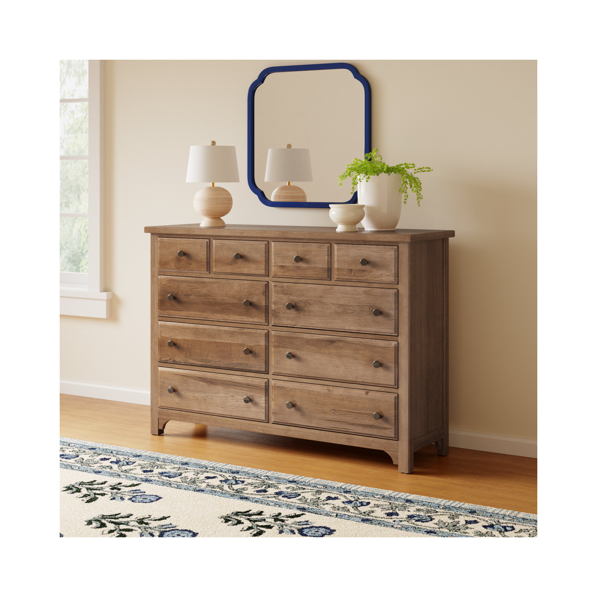 Westin 8 - Drawer Double Dresser, Natural