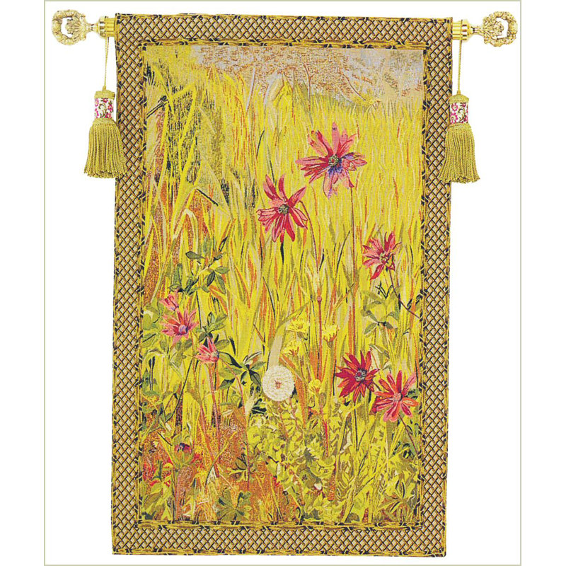 Loom Woven Blended Fabric Tapestry