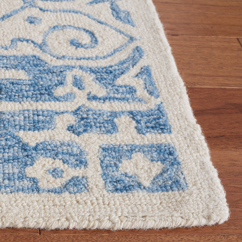 Tapis en laine et coton touffeté à la main Metro, Rectangle 8 pi x 10 pi