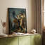 Œdipe et le sphinx - toile tendue par Gustave Moreau-980608792