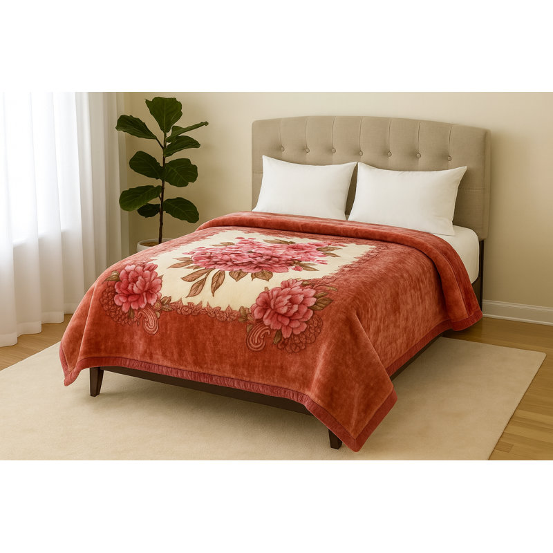 Plush Fleece Blanket – All-Year Warm, Soft & Cozy