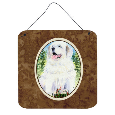 Great Pyrenees Painting Print Plaque