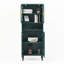 Grande armoire de rangement avec 2 portes vitrées et 2 portes-102831783