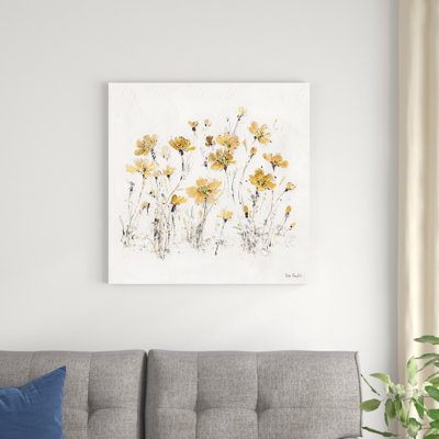 Fleurs sauvages III - jaune