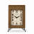 Industrial Quartz movement / Crystal Tabletop Clock in Brown