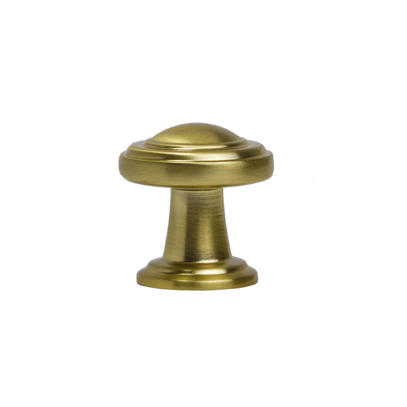 Boutons ronds Vista (ensemble de 10), Laiton
