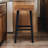 Bianca Barstool Set Of 2, Saddle Seat, Farmhouses Style Solid Wood-100914604-100914606