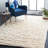 Crispo Hand Woven Wool/Cotton Solid Color Rug in Ivory-2144117967