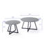 Ensemble de tables basses gigognes Seiji