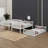 Twin Triple-Layer Rubber Wood Bunk Bed Complete With Ladders And Protective Guardrails-1323980660