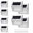 Silver Solar Powered Integrated LED Step Light Kit