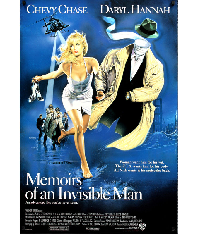 Mémoires d'un homme invisible, H 40 po x l 27 po