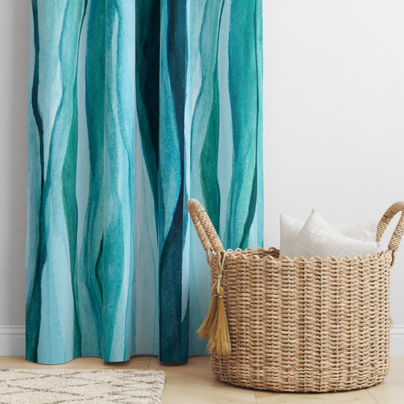 Semi Sheer Curtain, 56" W x 78" L