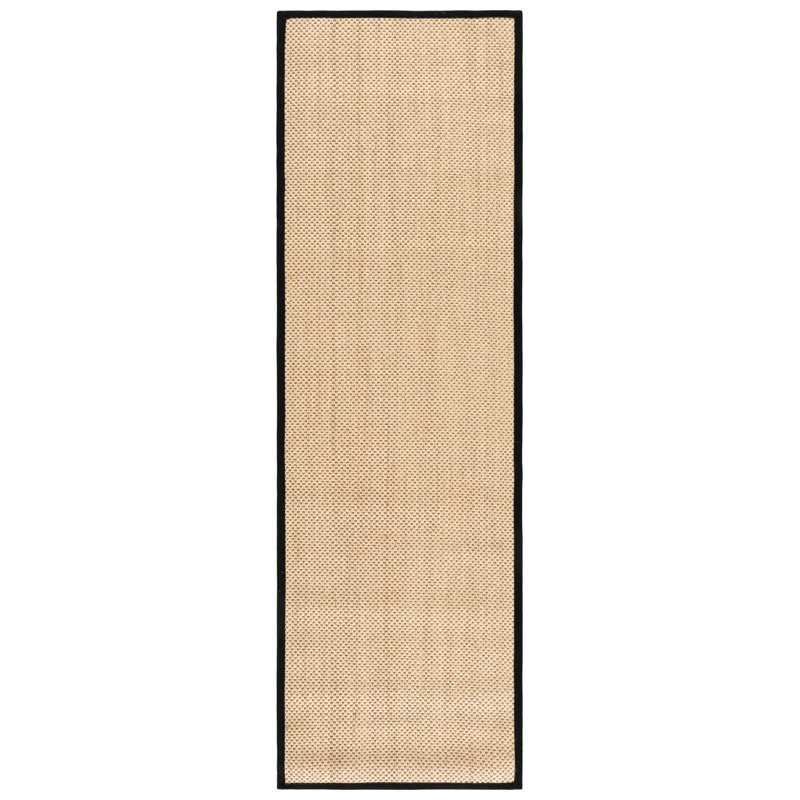 Trinidad Natural Fiber Sisal Pile Solid Color Rug, Runner 2'6" x 8'