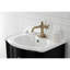 Robinet de salle de bain 1 poignée à fixation sur le comptoir avec poignée escamotable Kingston-58299263-50999986