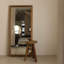 Miroir pleine grandeur rectangulaire en bois massif