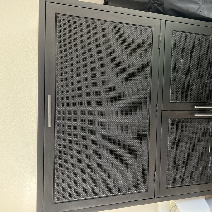 Caprice Bar Cabinet - Black